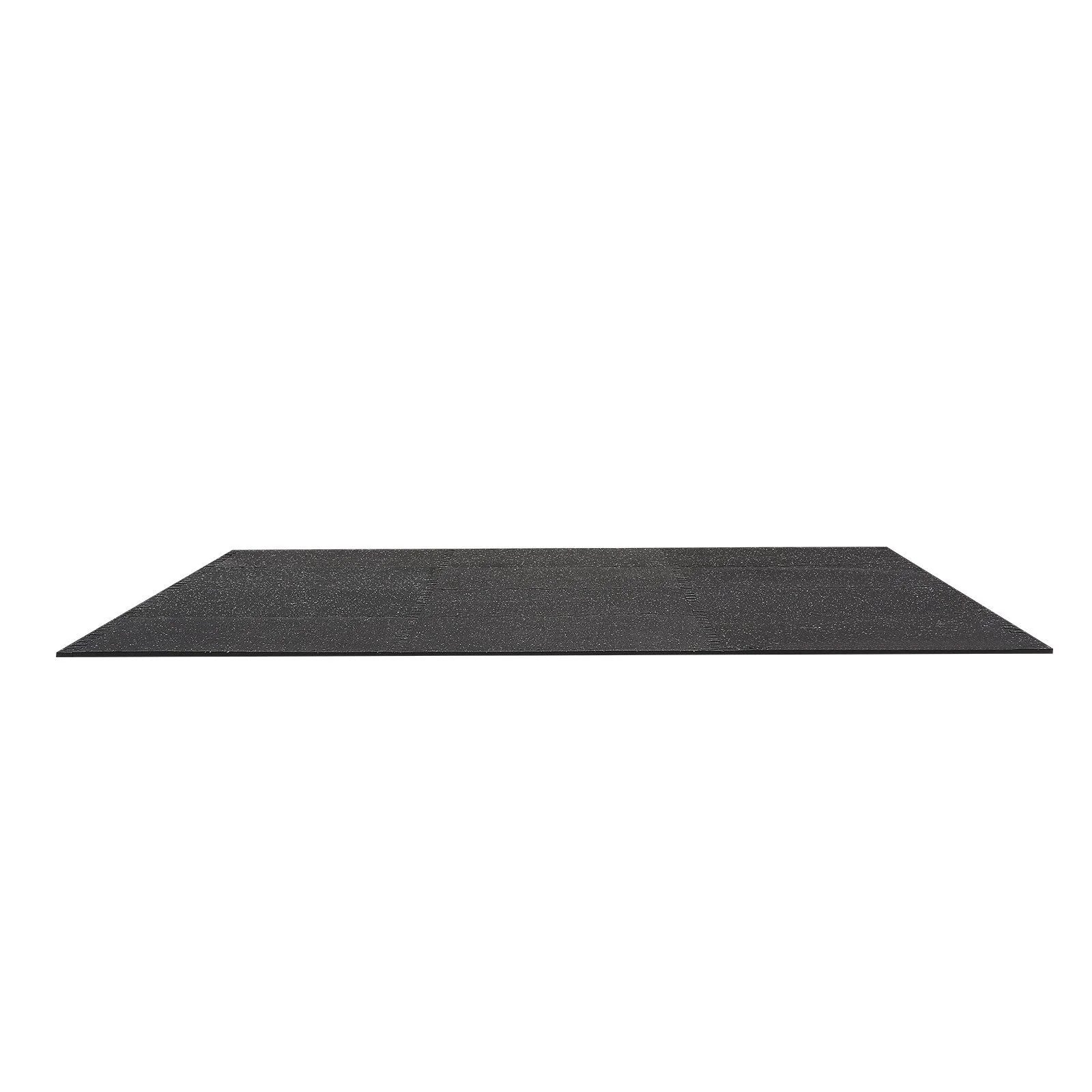 Doba Puzzle Exercise Mat, 12 PCS Fitness Equipment Mats, 24 x 24 x 0.4 in, High-Density EVA Foam Mats Set, Interlocking Rubber Soft Tiles, Protective Floor Padding with White Dots for Home Gym Office