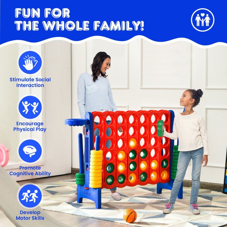 Doba 2.5 Feet 4-to-Score Giant Game Set