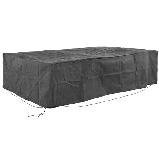 Doba 97" x 65" x 26" Weatherproof Outdoor Sectional Patio Furniture Cover with Ultimate Weather Protection, Grey Grey