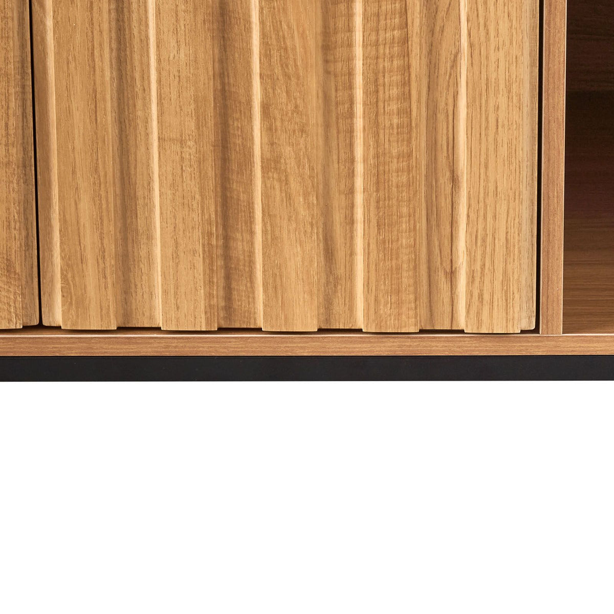 Doba Cat Litter Box Enclosure Furniture, 47.2 in Hidden Litter Box Cabinet with Scratch Pad & Storage, Waterproof Cat Washroom End Table Cat House, Fit Most of Litterbox, for Bedroom Living Room