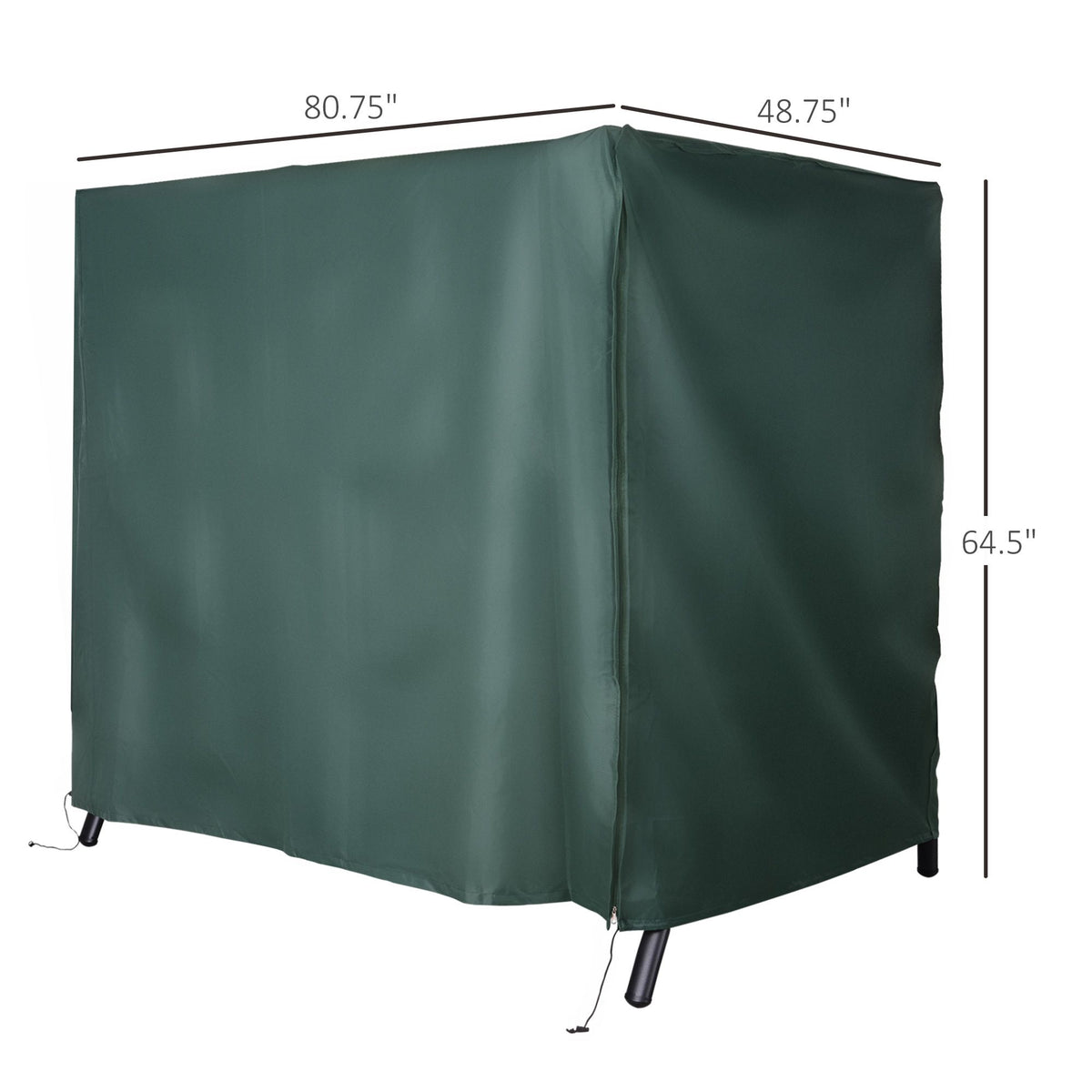 Doba Large Outdoor Swing Chair Cover for your Garden & Patio Furniture Protects Against the Wind UV Rays & Water