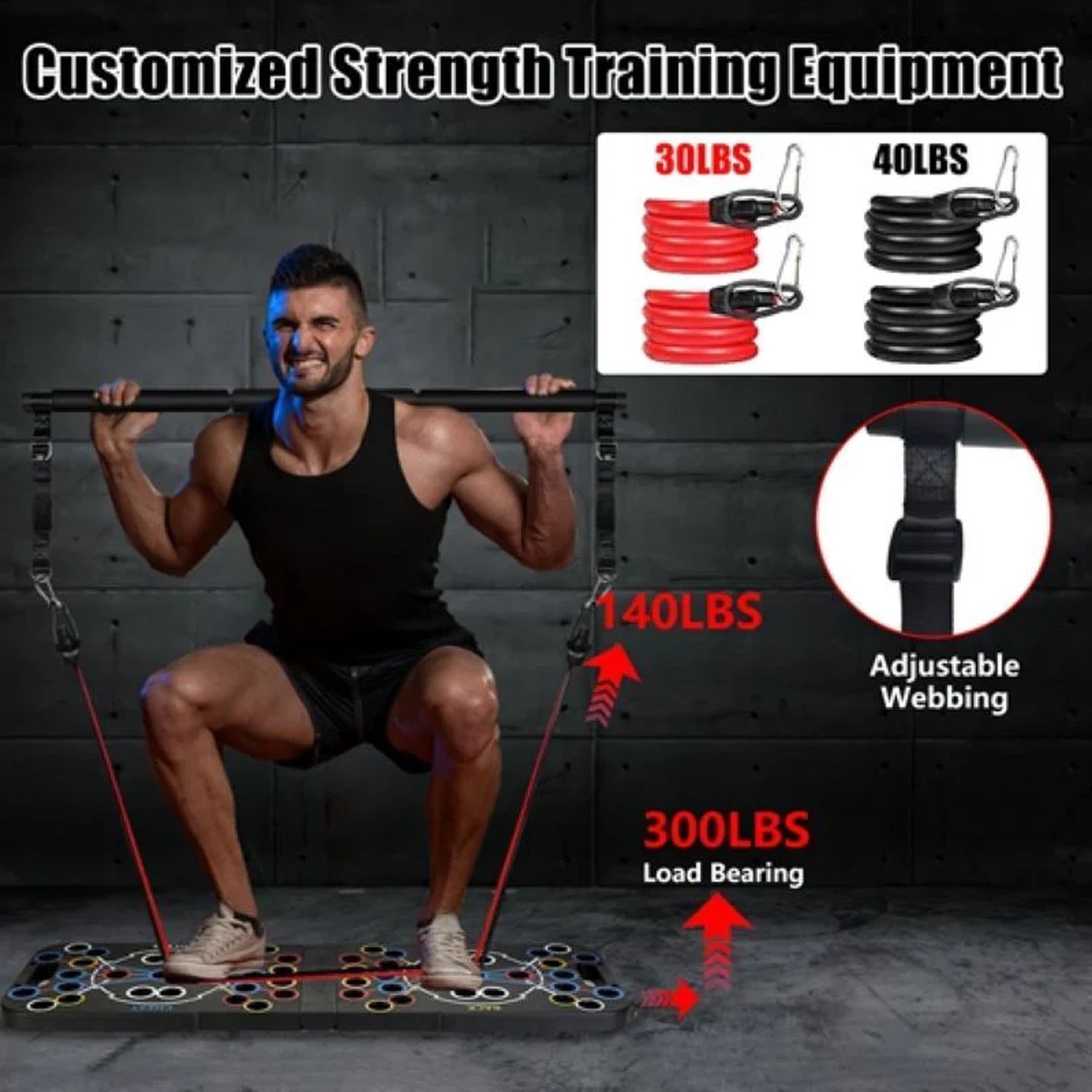 Doba Multifunctional Push Up Board Home Strength Training Equipment