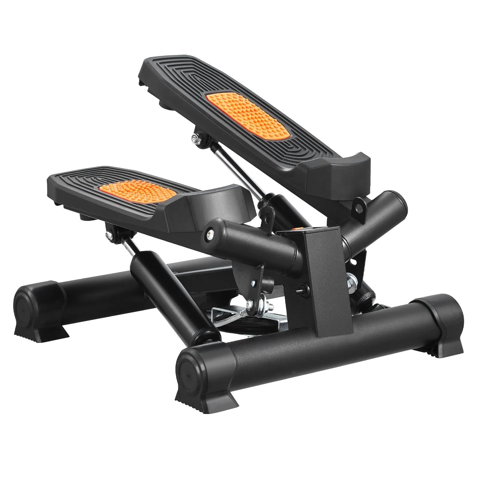 Doba Stair Stepper, Mini Stepper for Exercise at Home, Hydraulic Fitness Twist Stepper with Resistance Bands, Full Body Workout Cardio Equipment, Stair Climber with LCD Monitor, 330LBS Load Capacity
