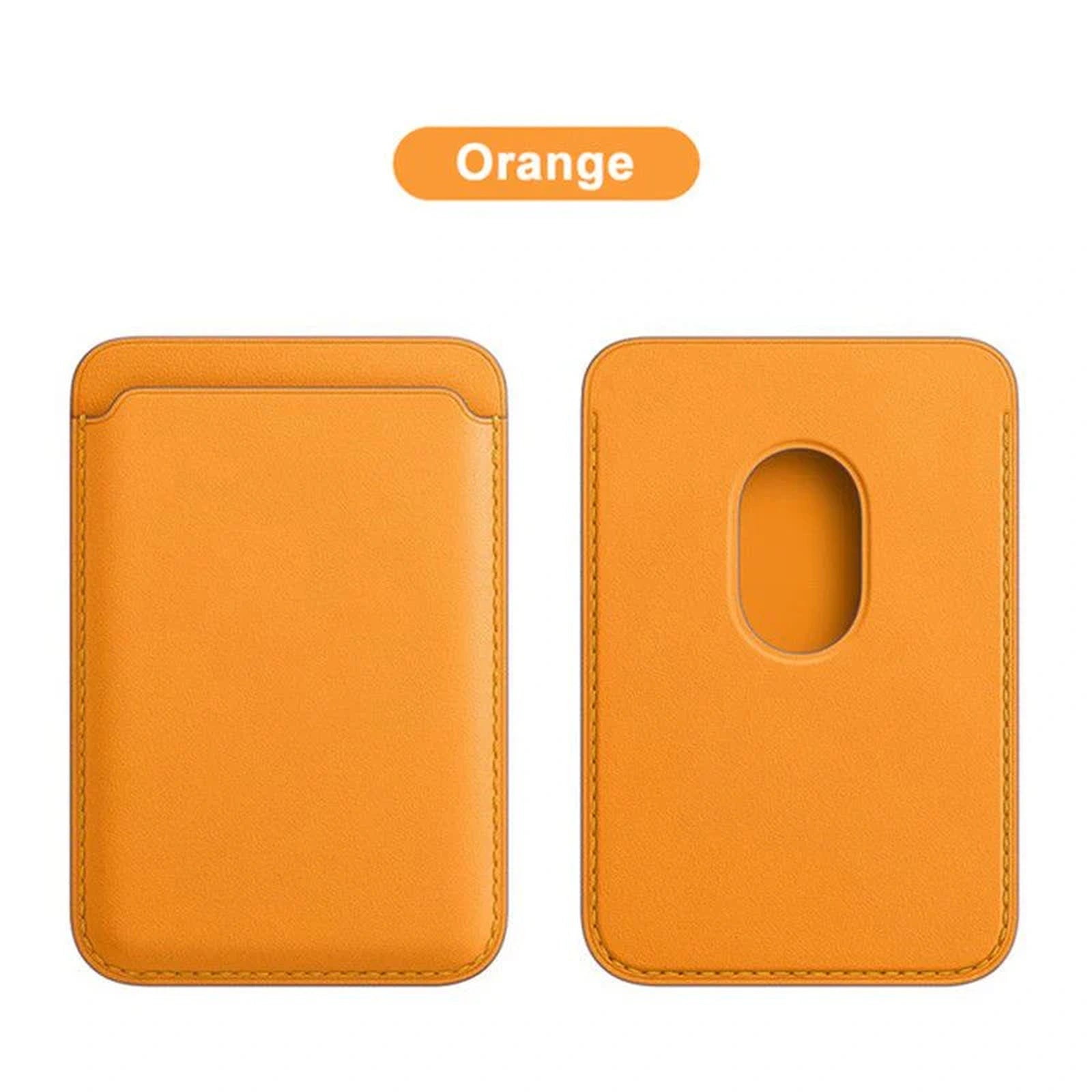 Doba Magsafe Magnetic Leather Card Clip For IPhone 14 Pro Max 13 12 Pro Magnetic Wallet Card Holder Bag Phone Case Accessories