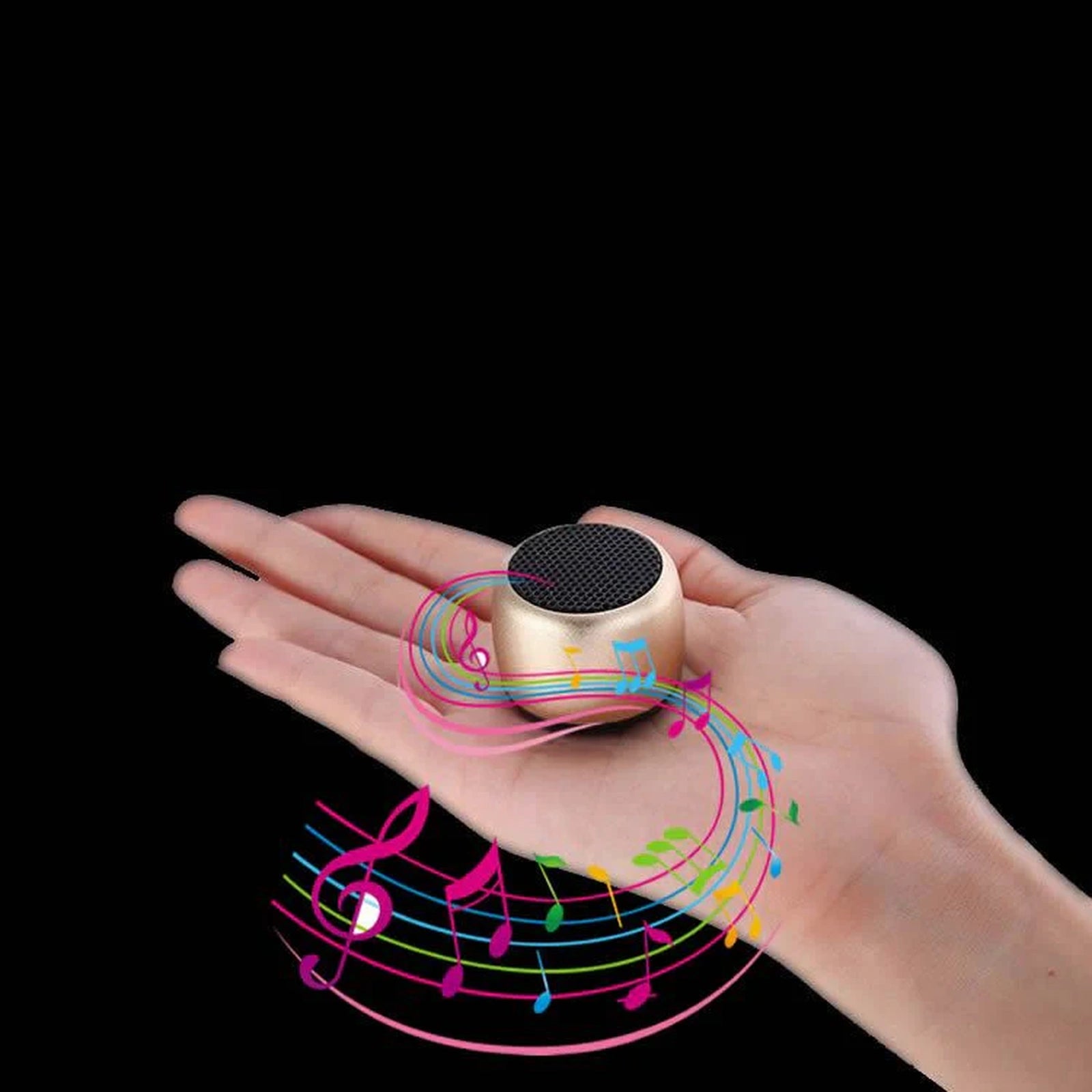 Doba Little Wonder Solo Stereo Multi Connect Bluetooth Speaker 2/Pak