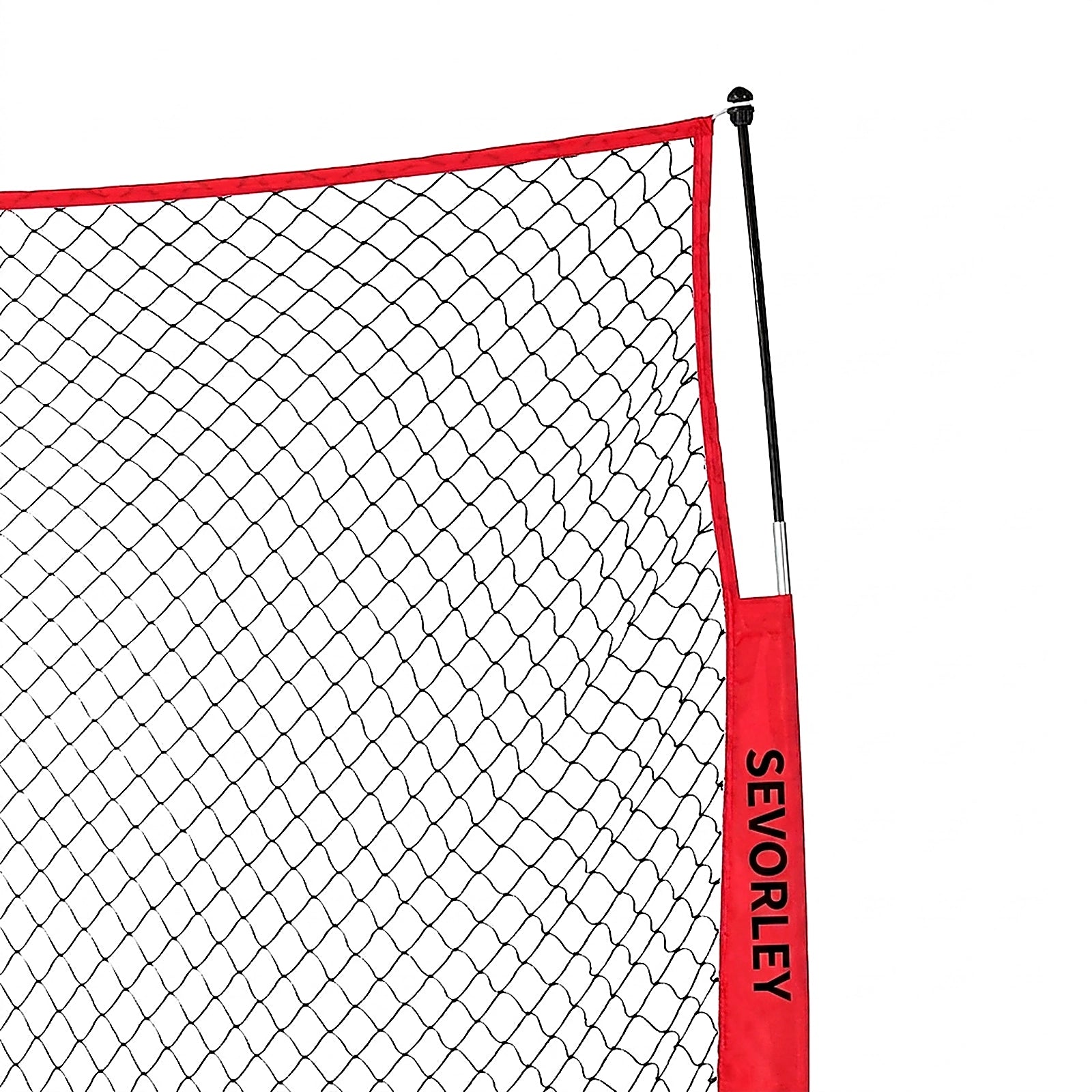 Doba Barricade Backstop Net, 7x7 ft Ball Sports Barrier Netting, Portable Practice Equipment with Carry Bag, Protection Screen for Baseball Softball Lacrosse Soccer Hockey Training, for Backyard