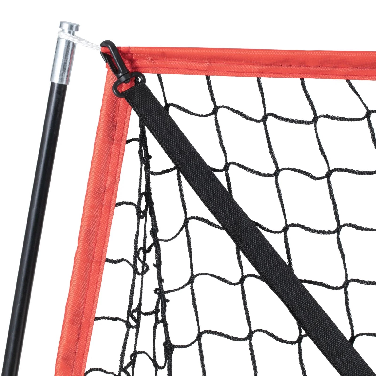 Doba 7x7 ft Baseball Softball Practice Net, Portable Baseball Training Net for Hitting Batting Catching Pitching, Backstop Baseball Equipment with Bow Frame, Carry Bag, Strike Zone, Ball, Batting Tee