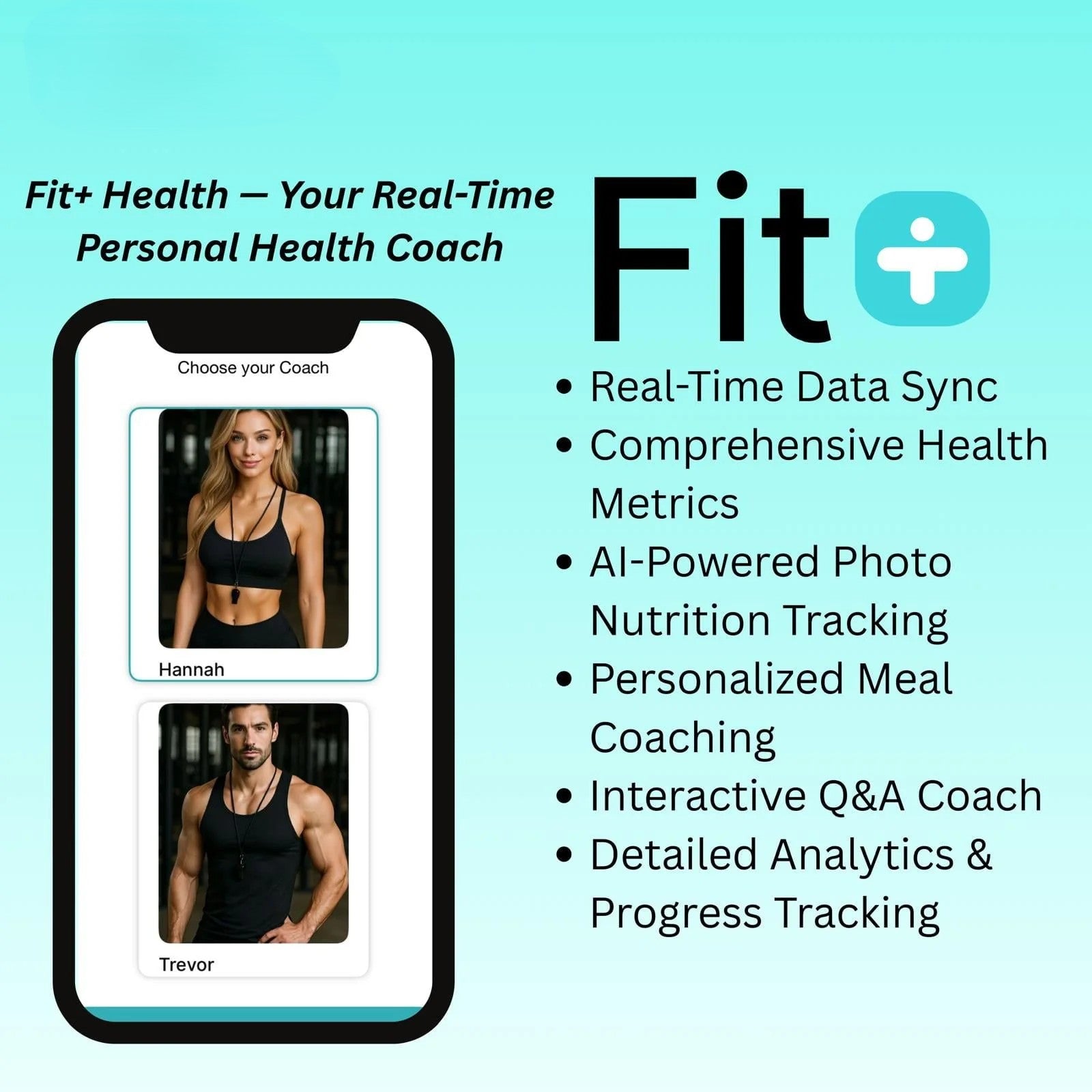 Doba Smart Bluetooth Digital Battery Powered Bathroom Scale, Body Weight BMI Weighing 397 lbs with Fit+ Personal Coach App, FSA and HSA Eligible, Black